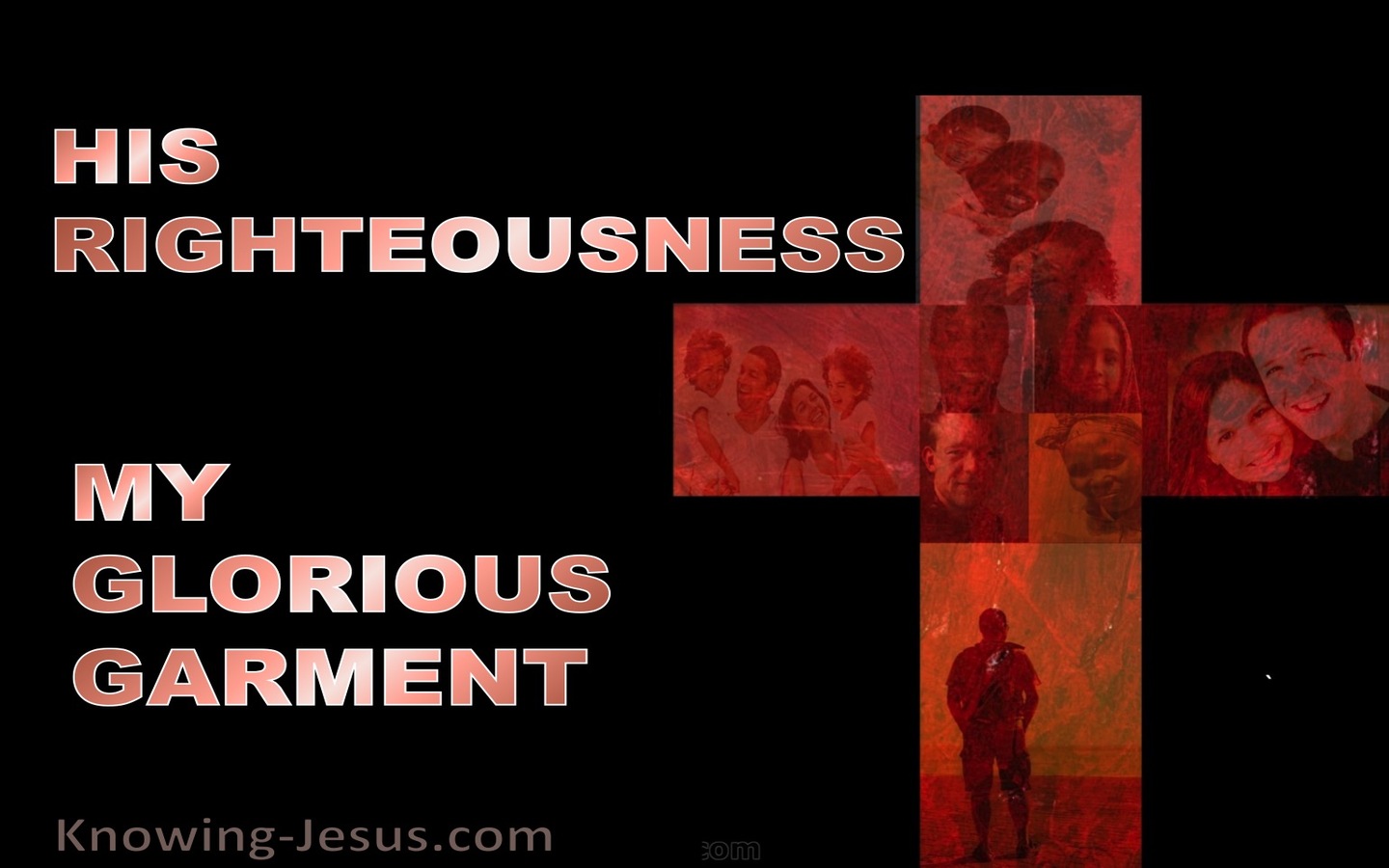His Righteousness, My Glorious Garment (devotional)02-25 (brown)